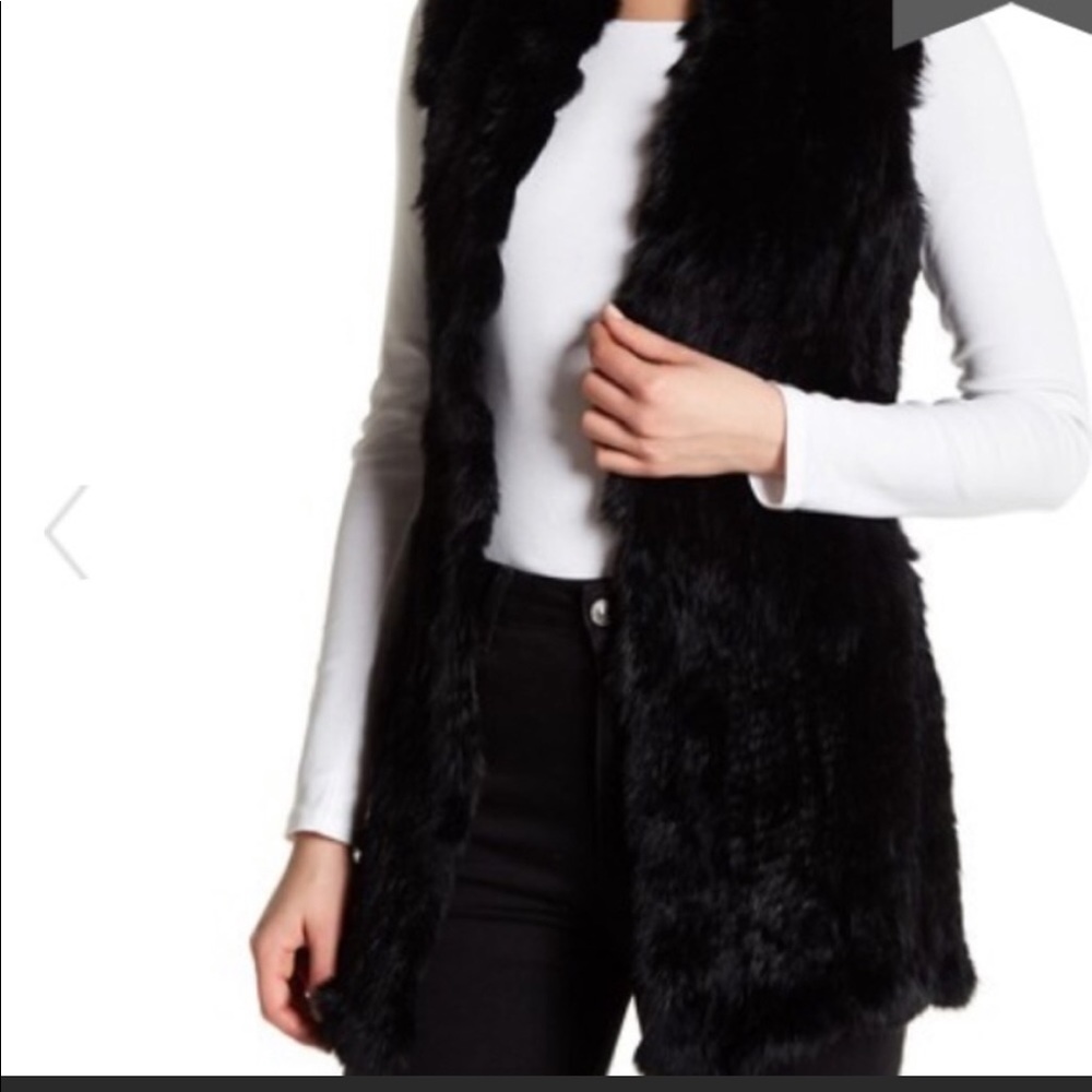 Love token fur vest